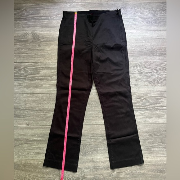 Lilly Pulitzer Black Pocket Side Zip Straight Career Professional Pants Size 6 - Picture 2 of 9